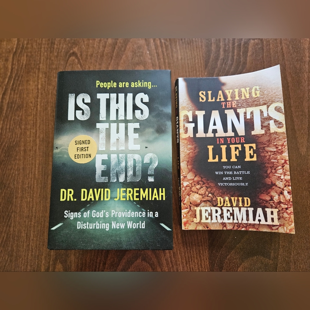Two David Jeremiah Books